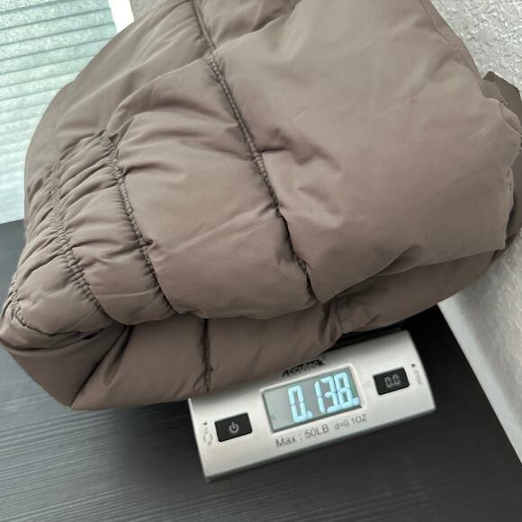 Gap Brown Snap Zipper Front Closure Lined Puffer Vest Women's Size Medium FLAWED - Picture 12 of 12